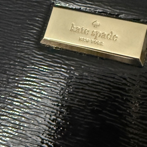 Kate Spade Bixby Place Lise satchel bag in black patent leather - Picture 5 of 8